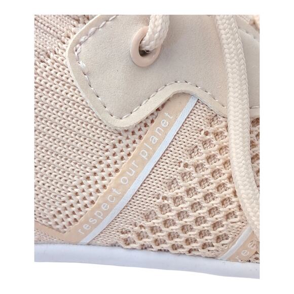 Avenue Nude Peach Sneakers EU Size 39 US Size 8.5 Mesh Slip-On Sock Shoe - Picture 7 of 15